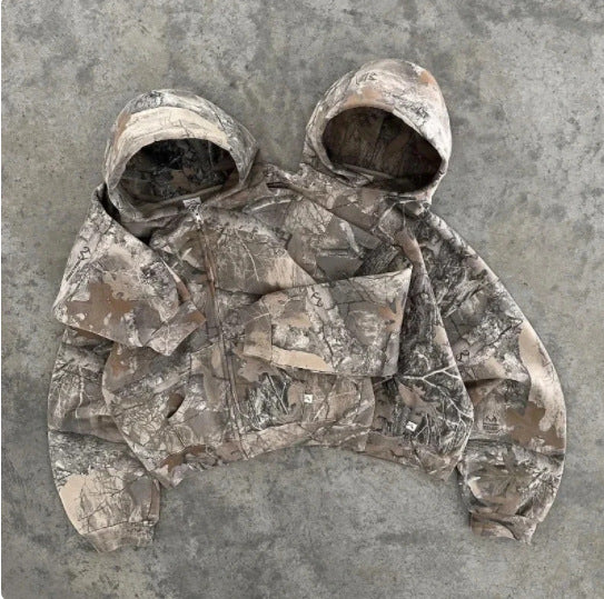 RETRO PRINT HOODIES + ZIPPERS