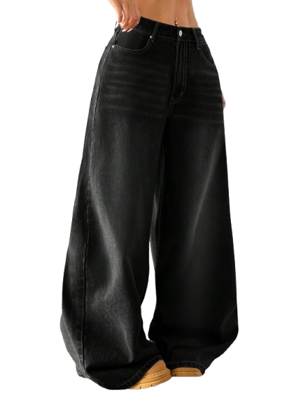 "STATEMENT" RETRO BAGGY JEANS