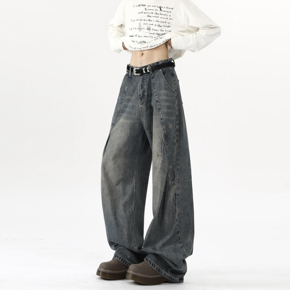 "MIDNIGHT" WIDE LEG JEANS