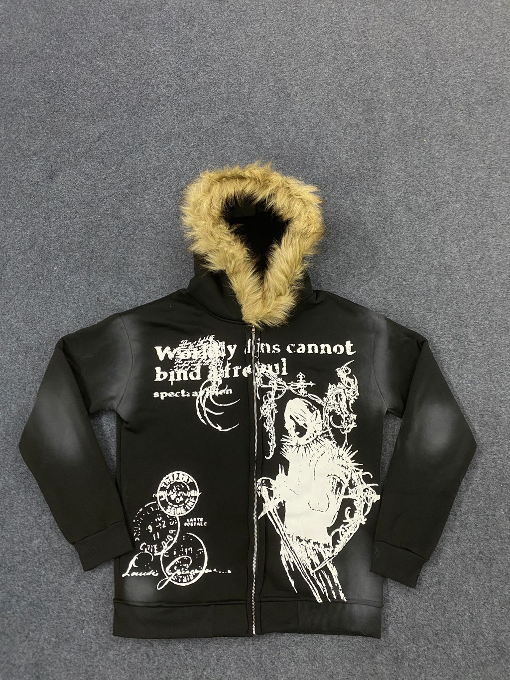 SUPERMADE X TIMELESS GRAPHIC HOODED JACKET