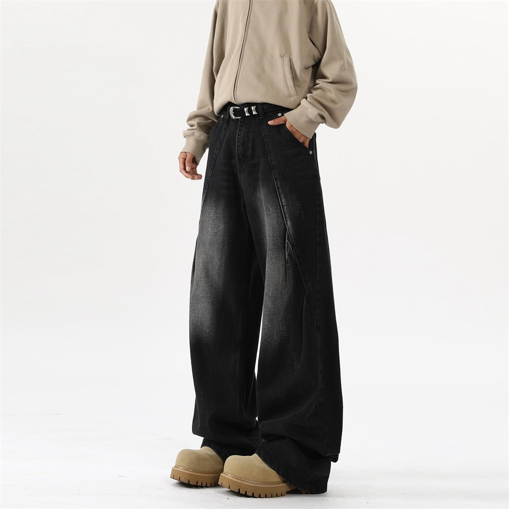 "MIDNIGHT" WIDE LEG JEANS
