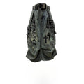 "NOCTURNAL" GOTHIC WASHED DENIM SHORTS