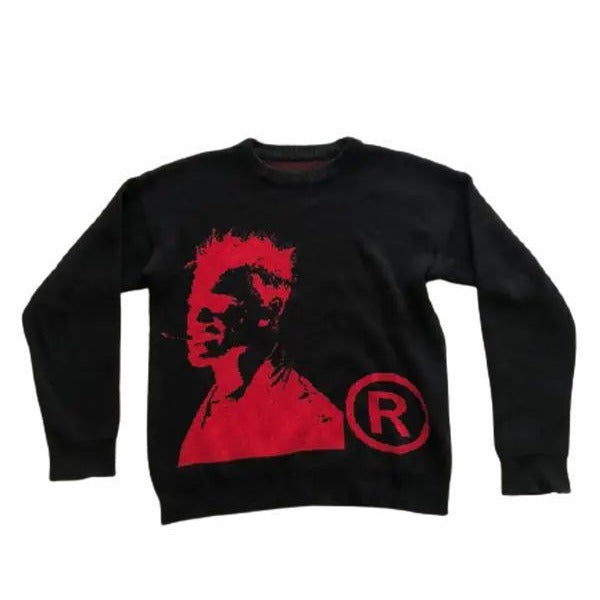 FIGHT CLUB KNIT SWEATER