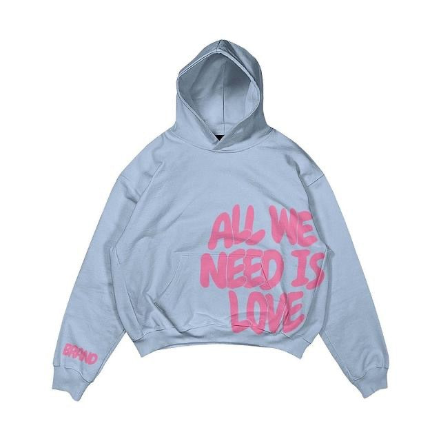 TIMELESS ALL WE NEED IS LOVE HOODIES