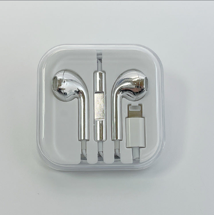 Type-C to 3.5mm Wired Earphones with Crystal Housing