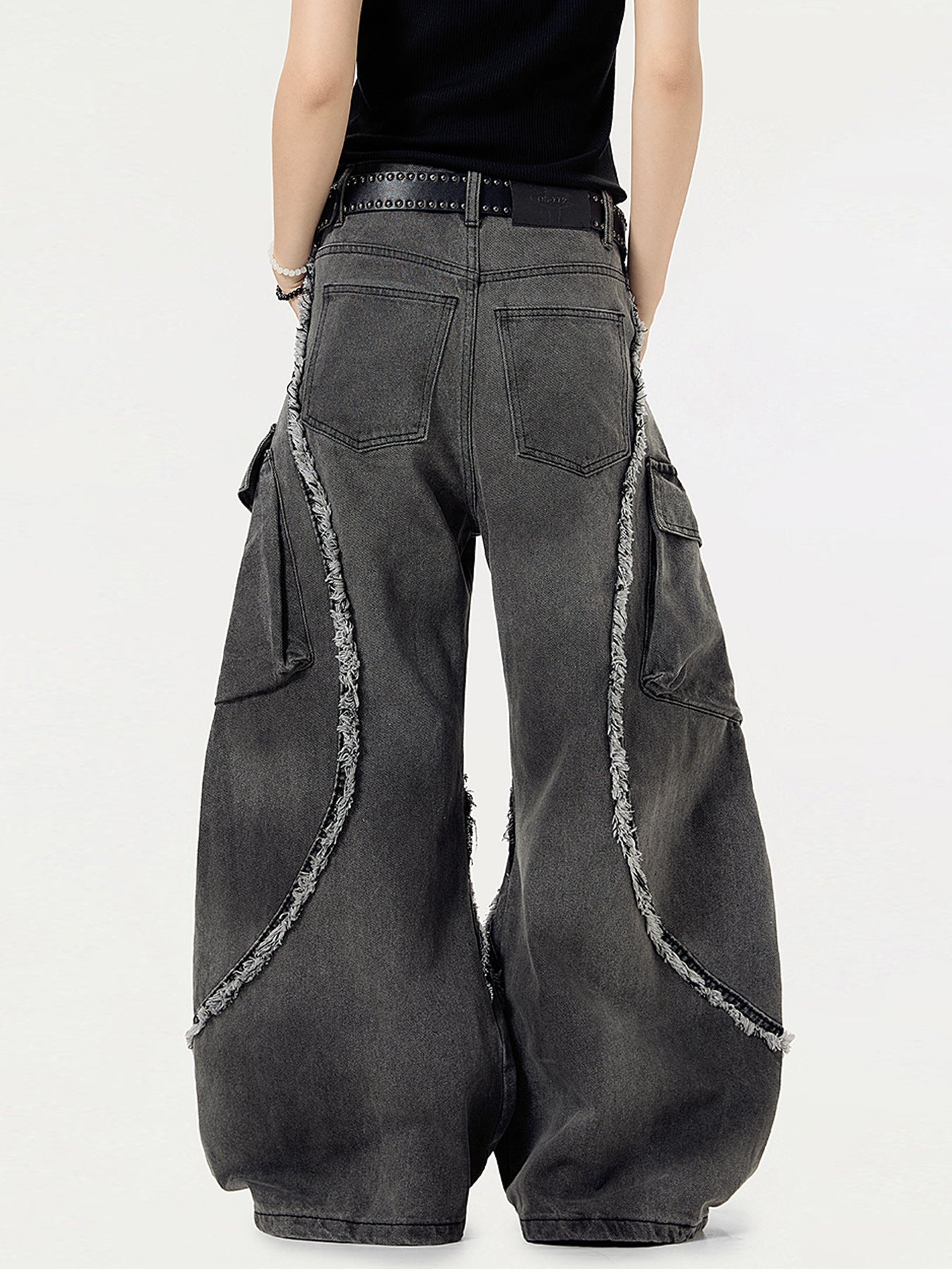 PREMIUM RETRO WIDE LEG JEANS