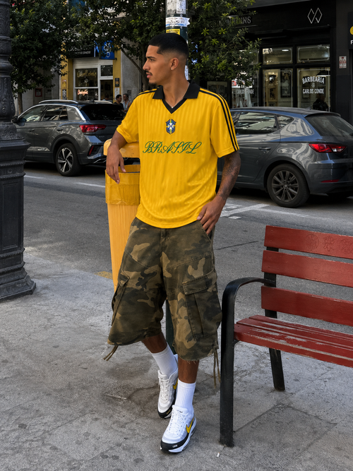 "BRASIL" STREETWEAR JERSEY
