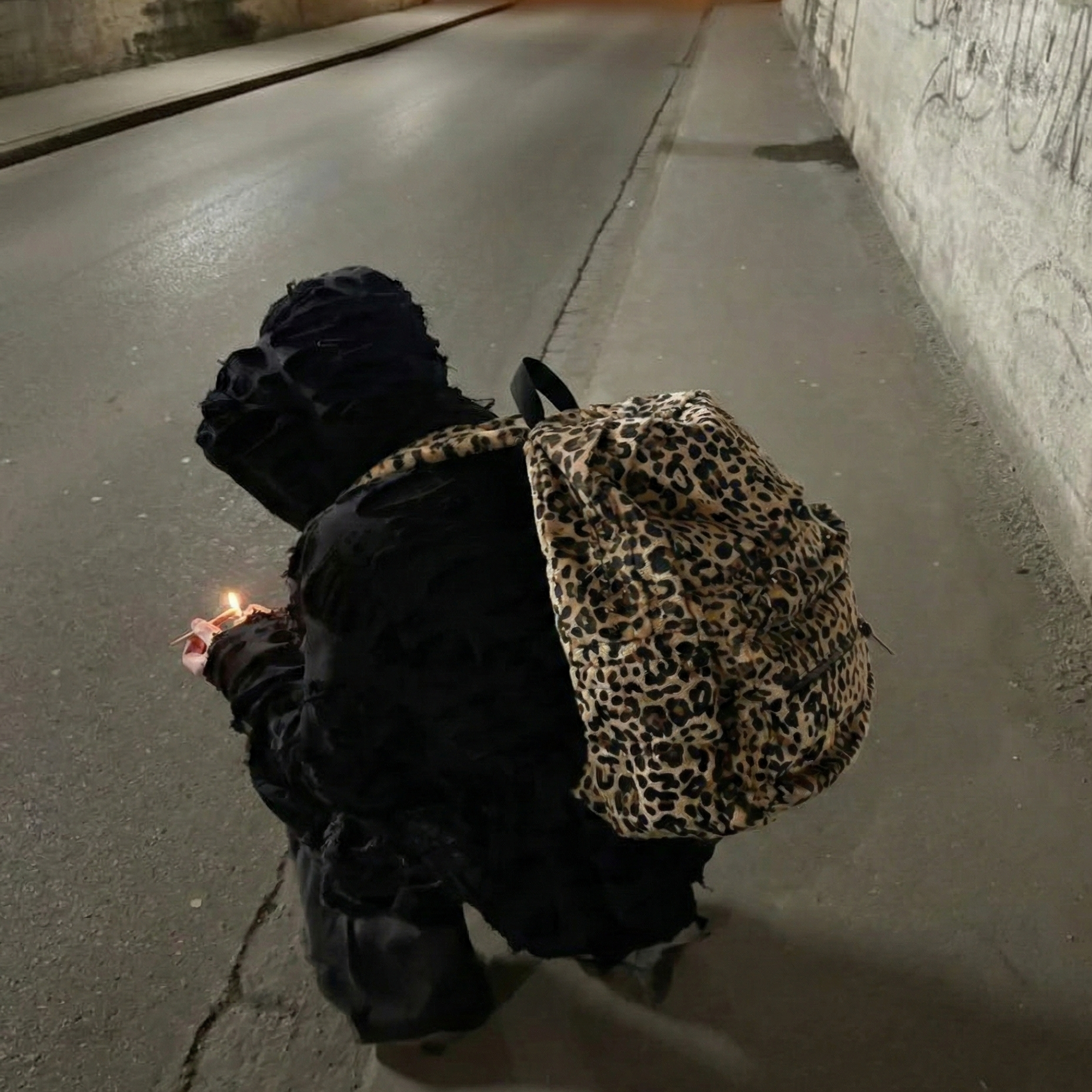 ARCHIVE LEOPARD BACKPACK