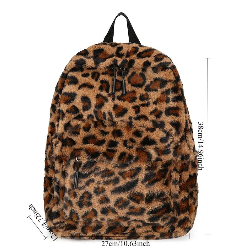 ARCHIVE LEOPARD BACKPACK
