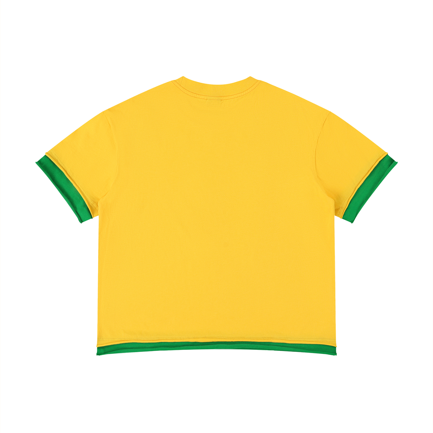 BRASIL STATEMENT EMBROIDERED TEE