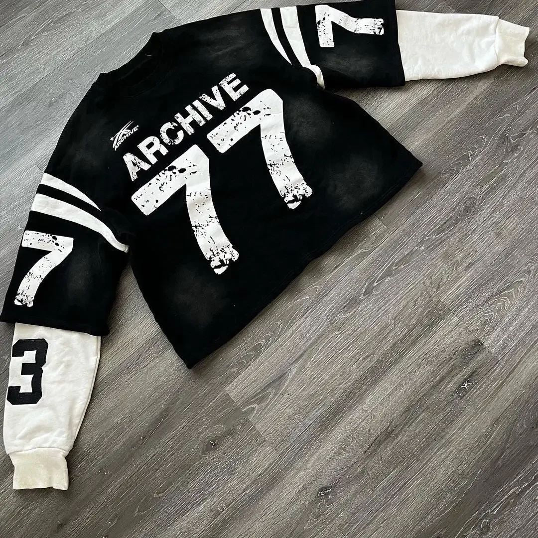 ARCHIVE 77 & 99 DOUBLE-LAYER SHIRT JERSEYS