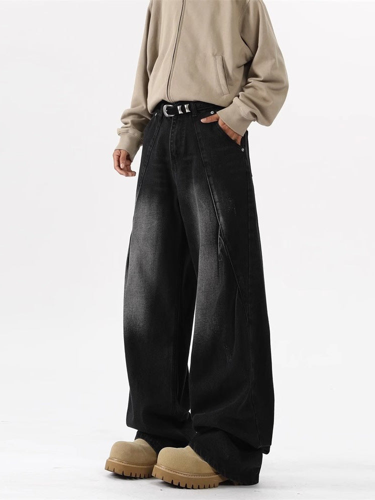 "MIDNIGHT" WIDE LEG JEANS