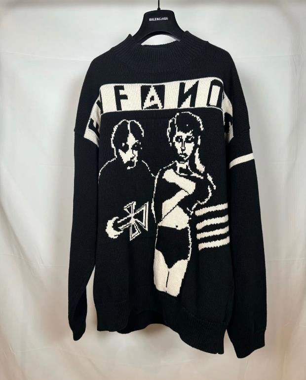 ENFANTS RICHES DEPRIME COTTON SWEATER