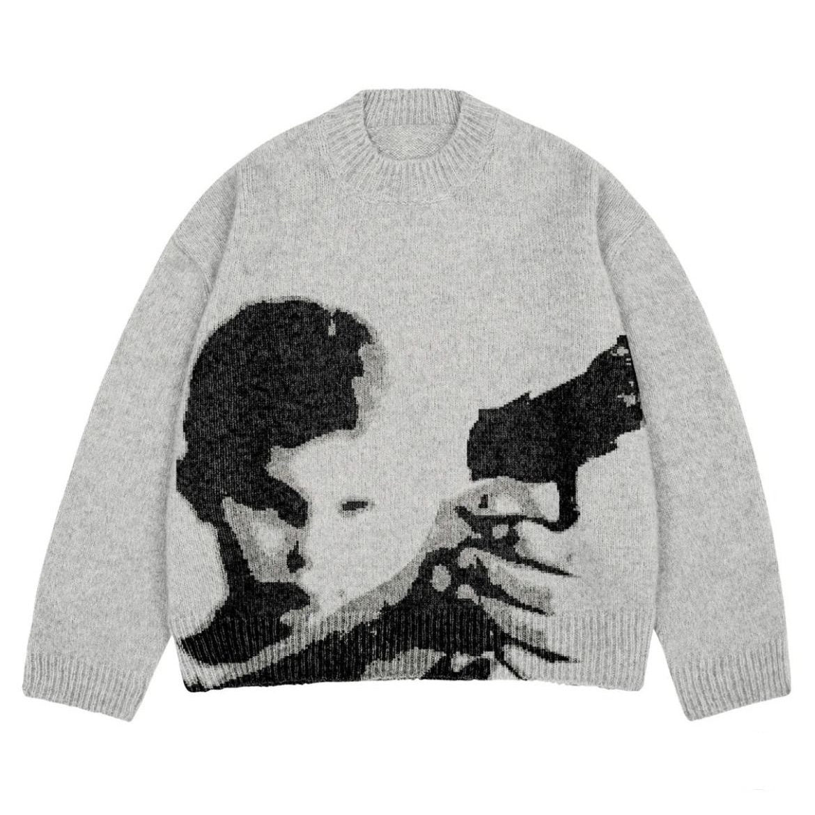 Loose casual knitwear