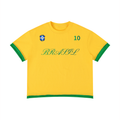 BRASIL STATEMENT EMBROIDERED TEE