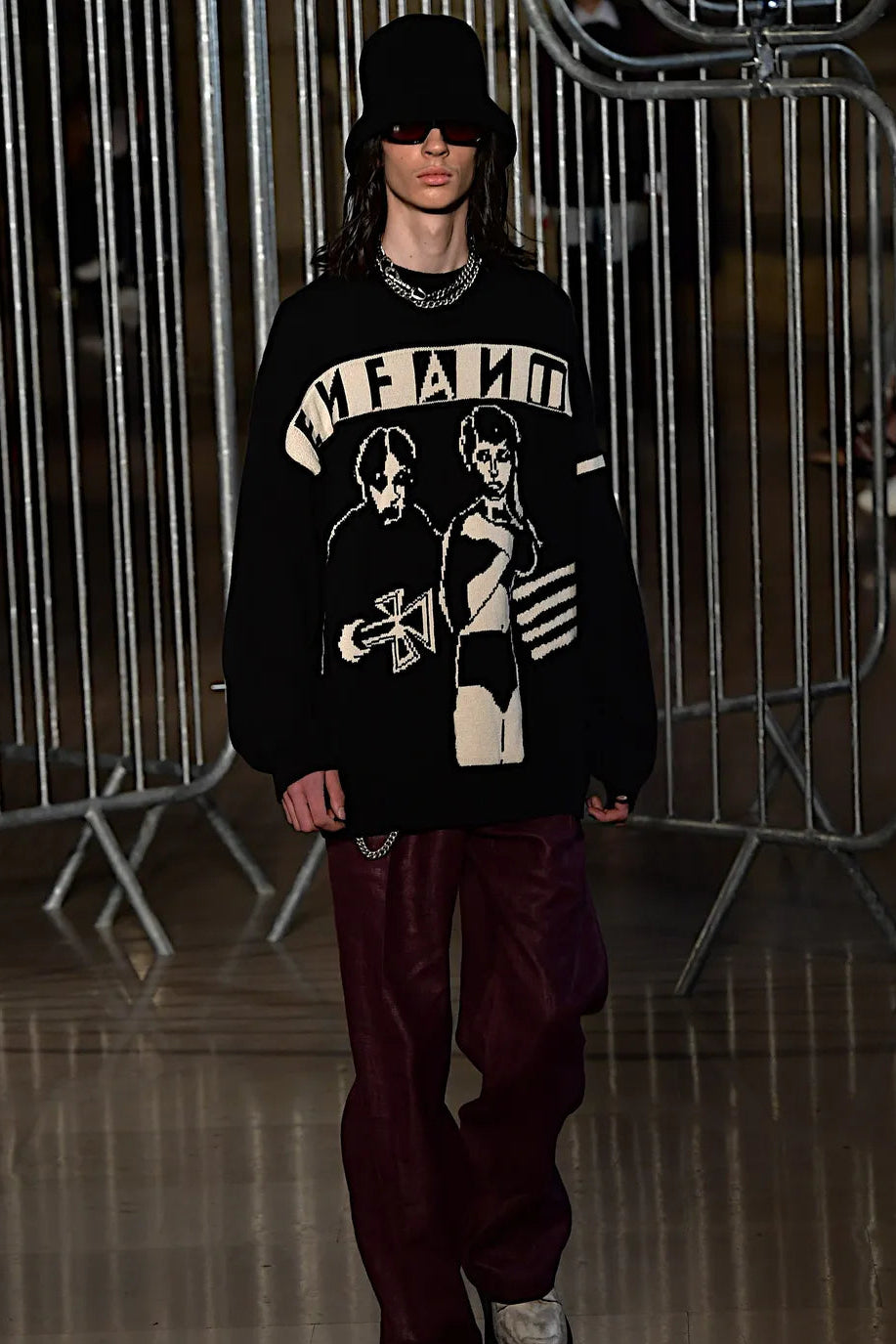 ENFANTS RICHES DEPRIME COTTON SWEATER