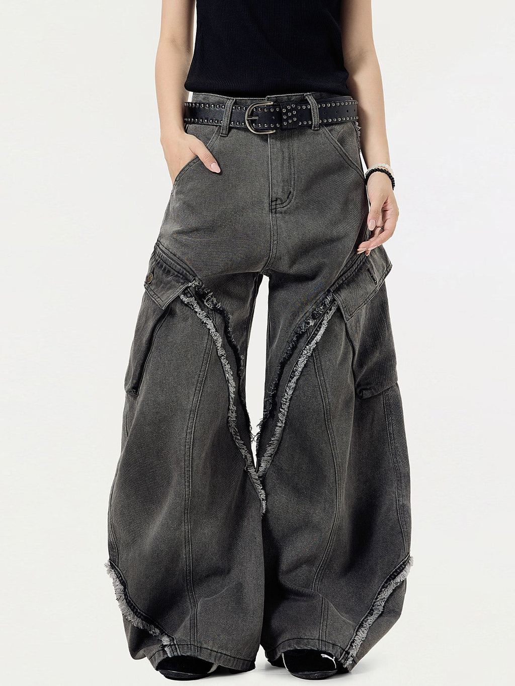 PREMIUM RETRO WIDE LEG JEANS