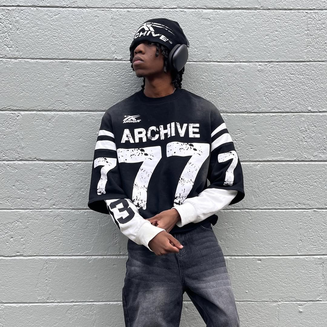 ARCHIVE 77 & 99 DOUBLE-LAYER SHIRT JERSEYS