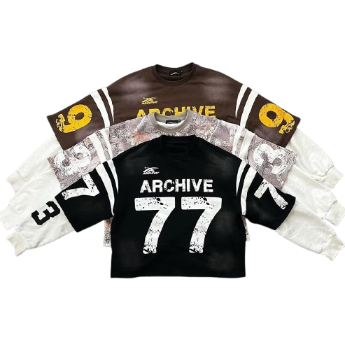 ARCHIVE 77 & 99 DOUBLE-LAYER SHIRT JERSEYS