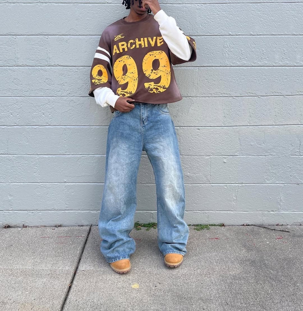 ARCHIVE 77 & 99 DOUBLE-LAYER SHIRT JERSEYS