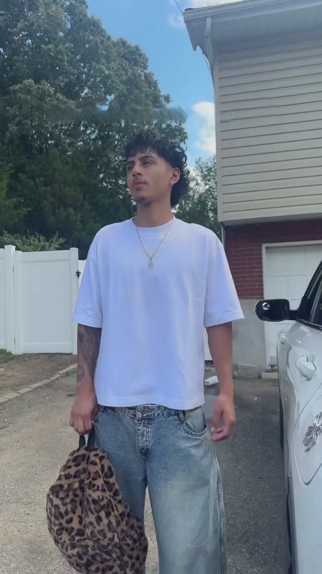 ARCHIVE LEOPARD BACKPACK