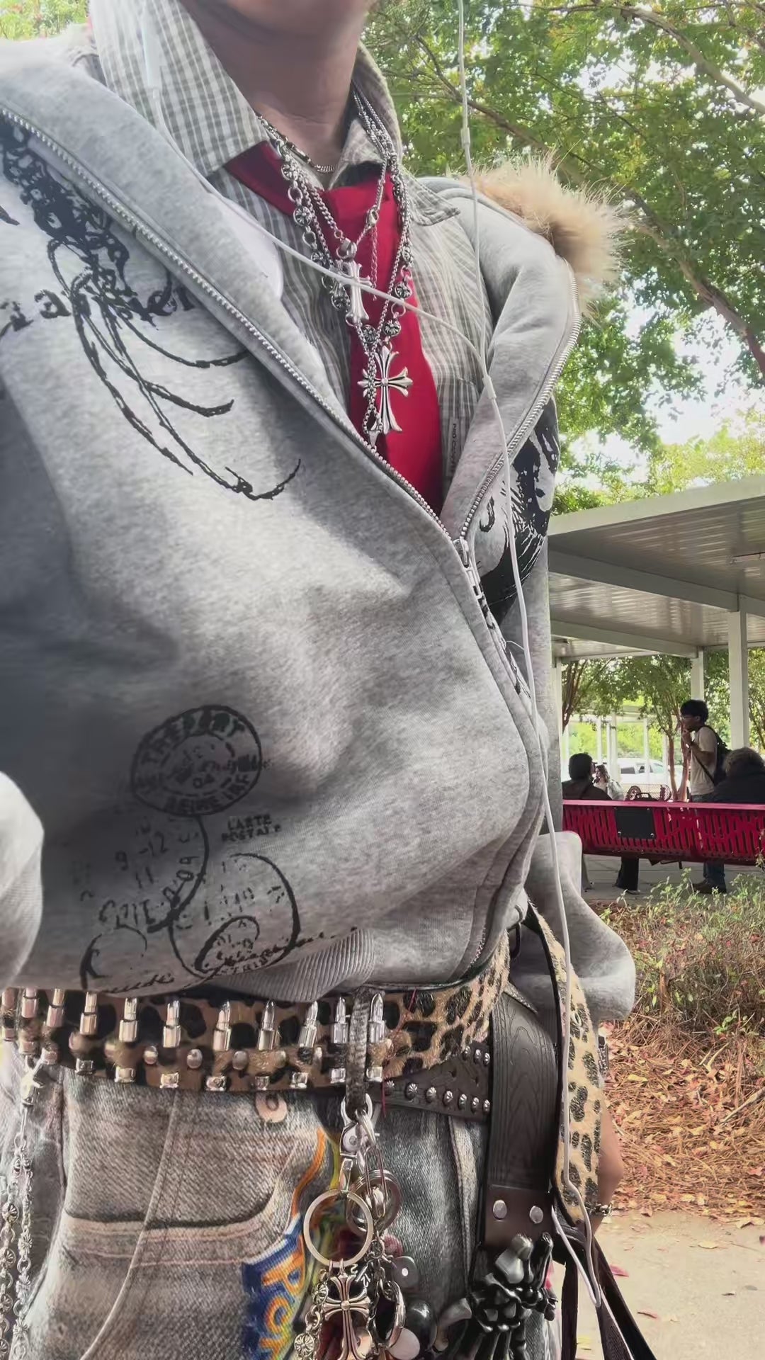 SUPERMADE X TIMELESS GRAPHIC HOODED JACKET